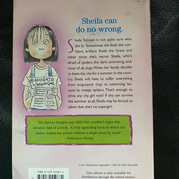 Otherwise Known as Sheila the Great by Judy Blume - Picture 2 of 3
